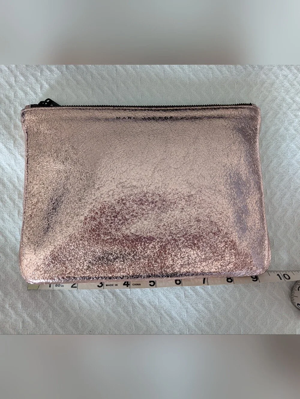 Marc Jacobs X Target Rose Gold Metallic Flat Clutch